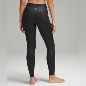 Lululemon align high-rise ribbed pant 28” *shine